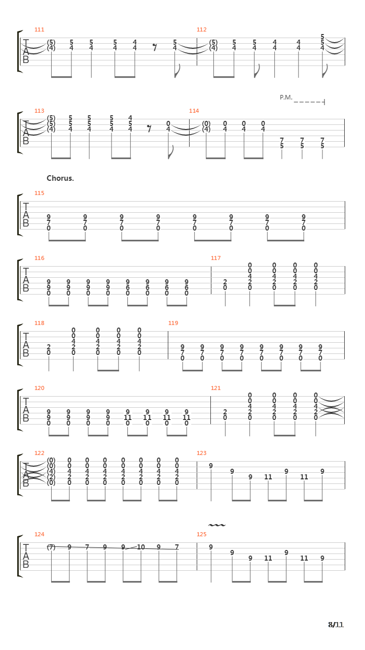 Belt吉他谱