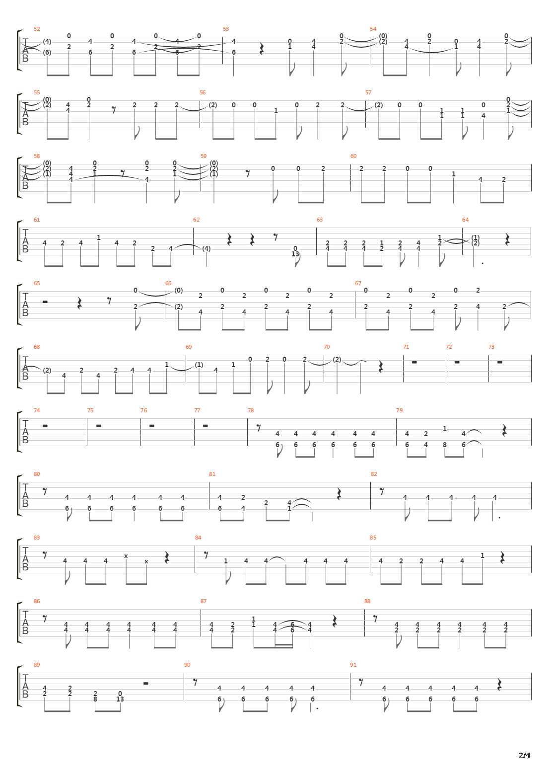 Metronome吉他谱