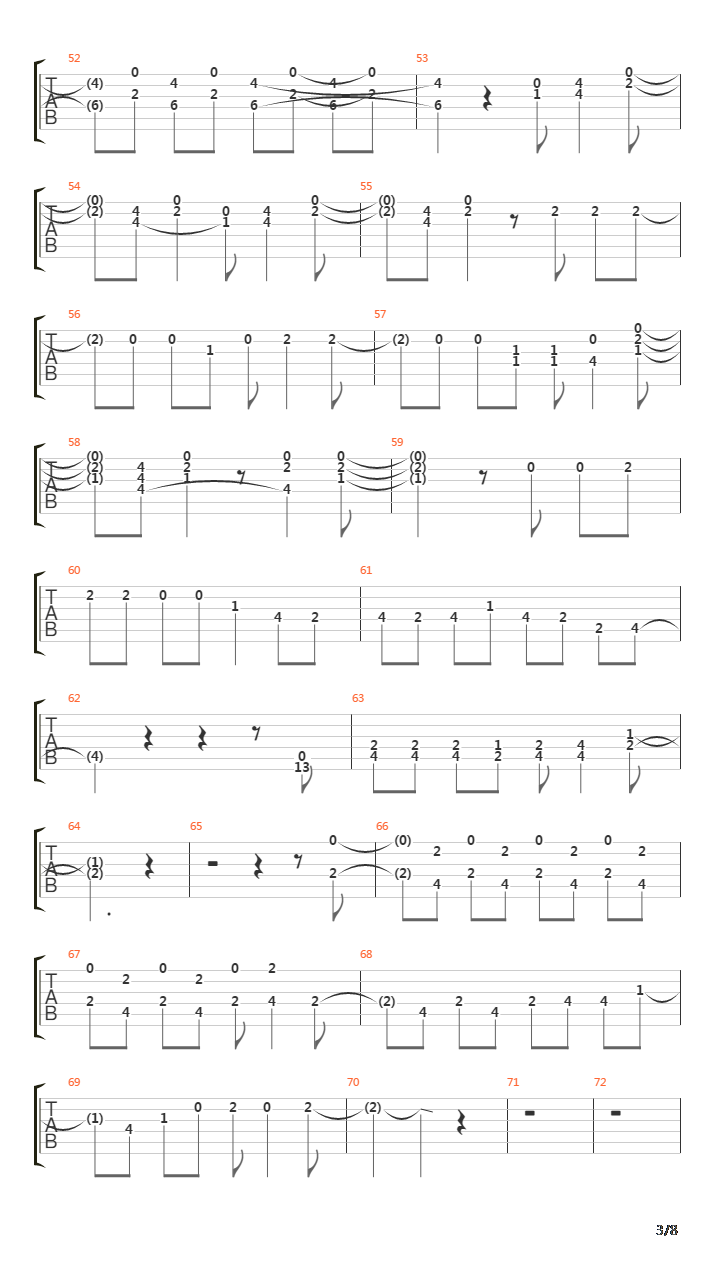 Metronome吉他谱