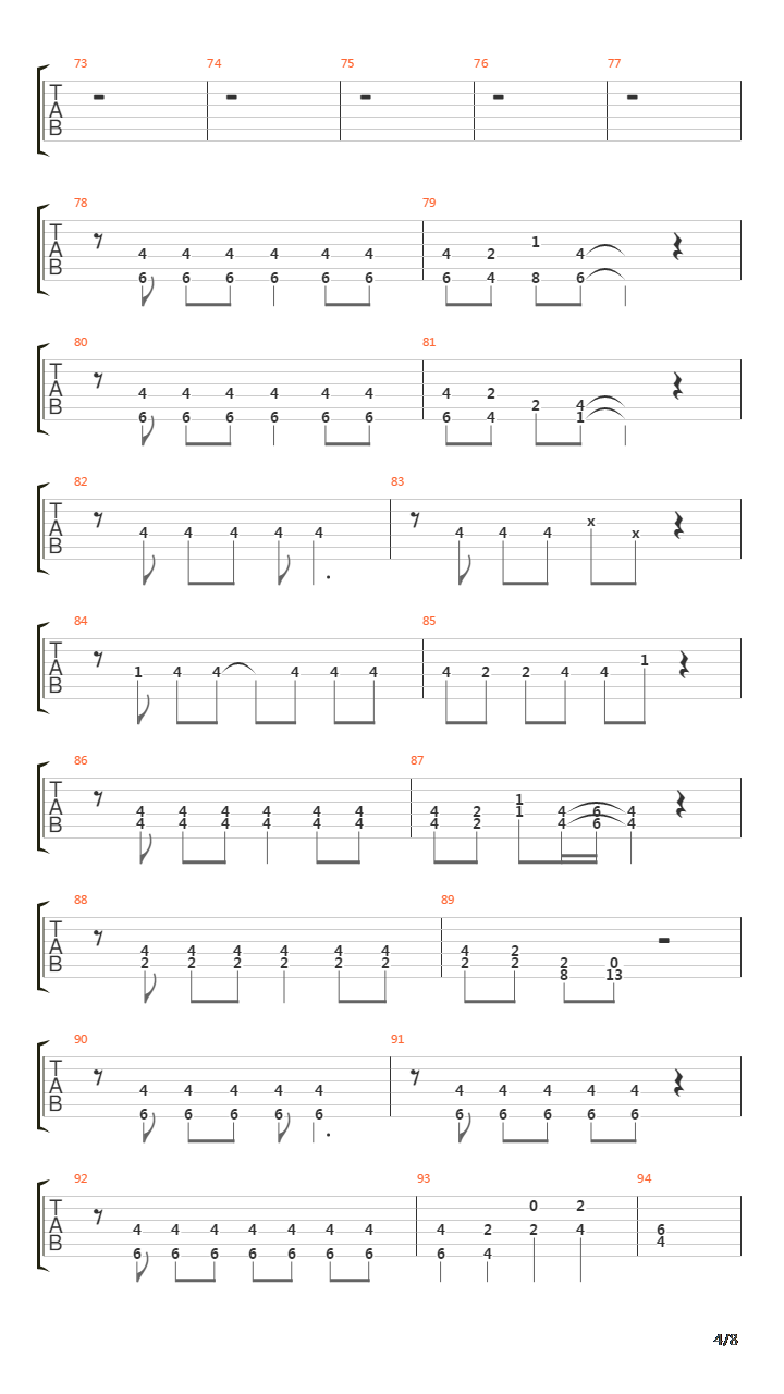 Metronome吉他谱