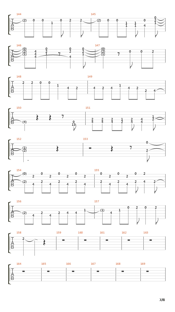 Metronome吉他谱