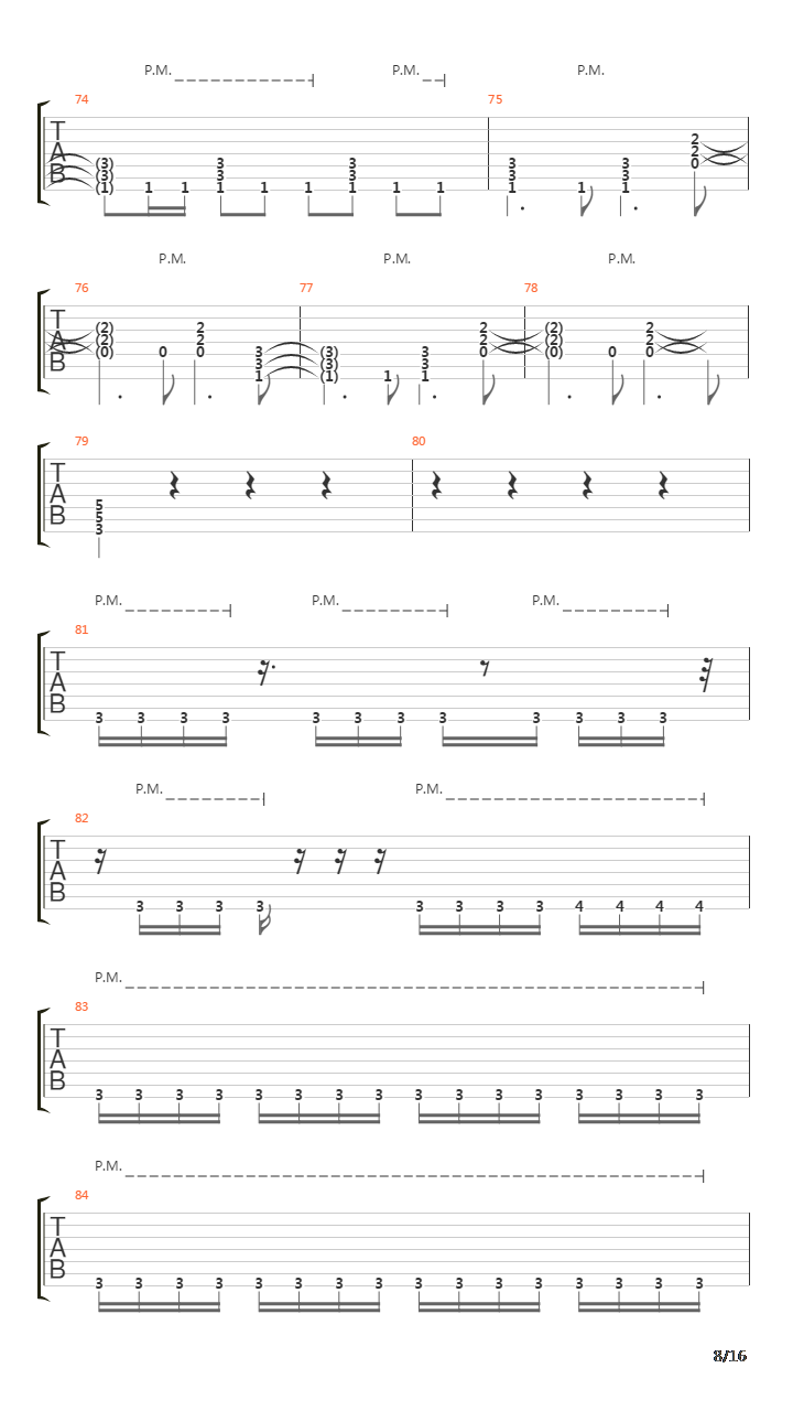 The Eleventh Sphere吉他谱