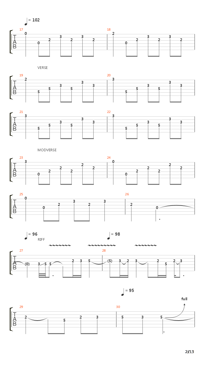 Still Loving You (Rocksmith 2014)吉他谱