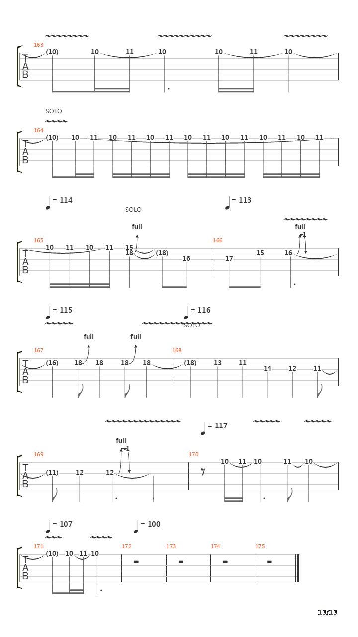 Still Loving You (Rocksmith 2014)吉他谱