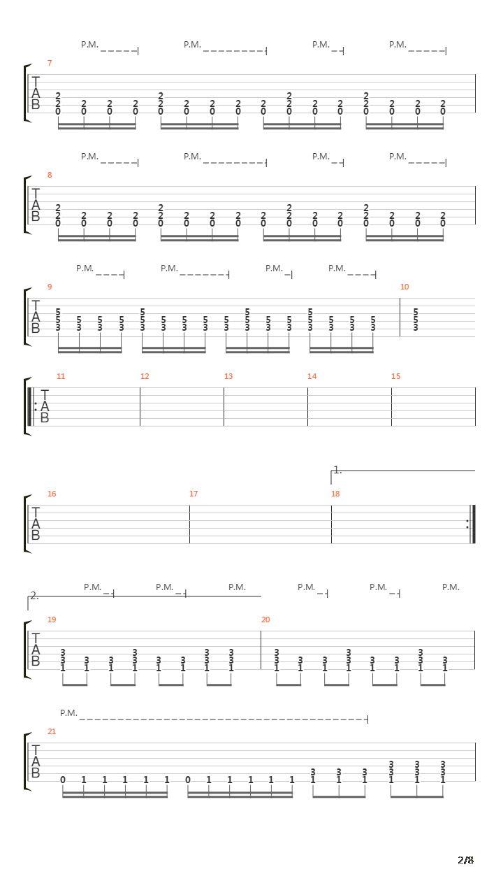 Özgürce Yaşa(Solo Hariç)Y.E.Y吉他谱