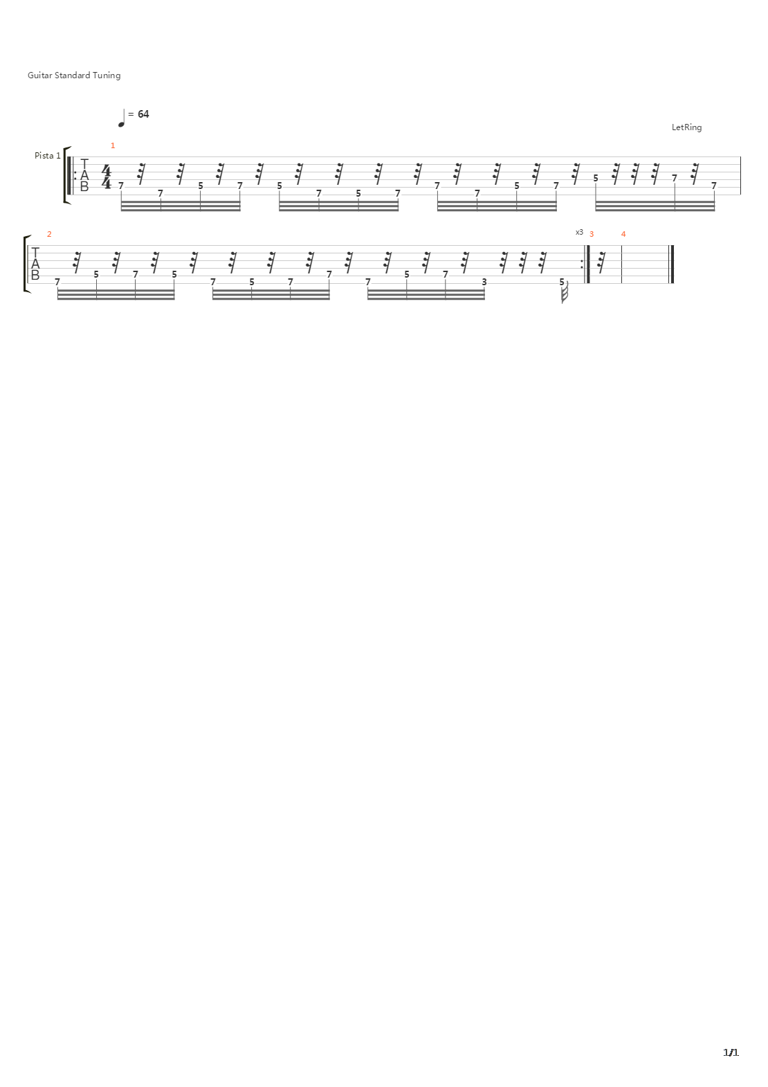 Vendetta Preps吉他谱