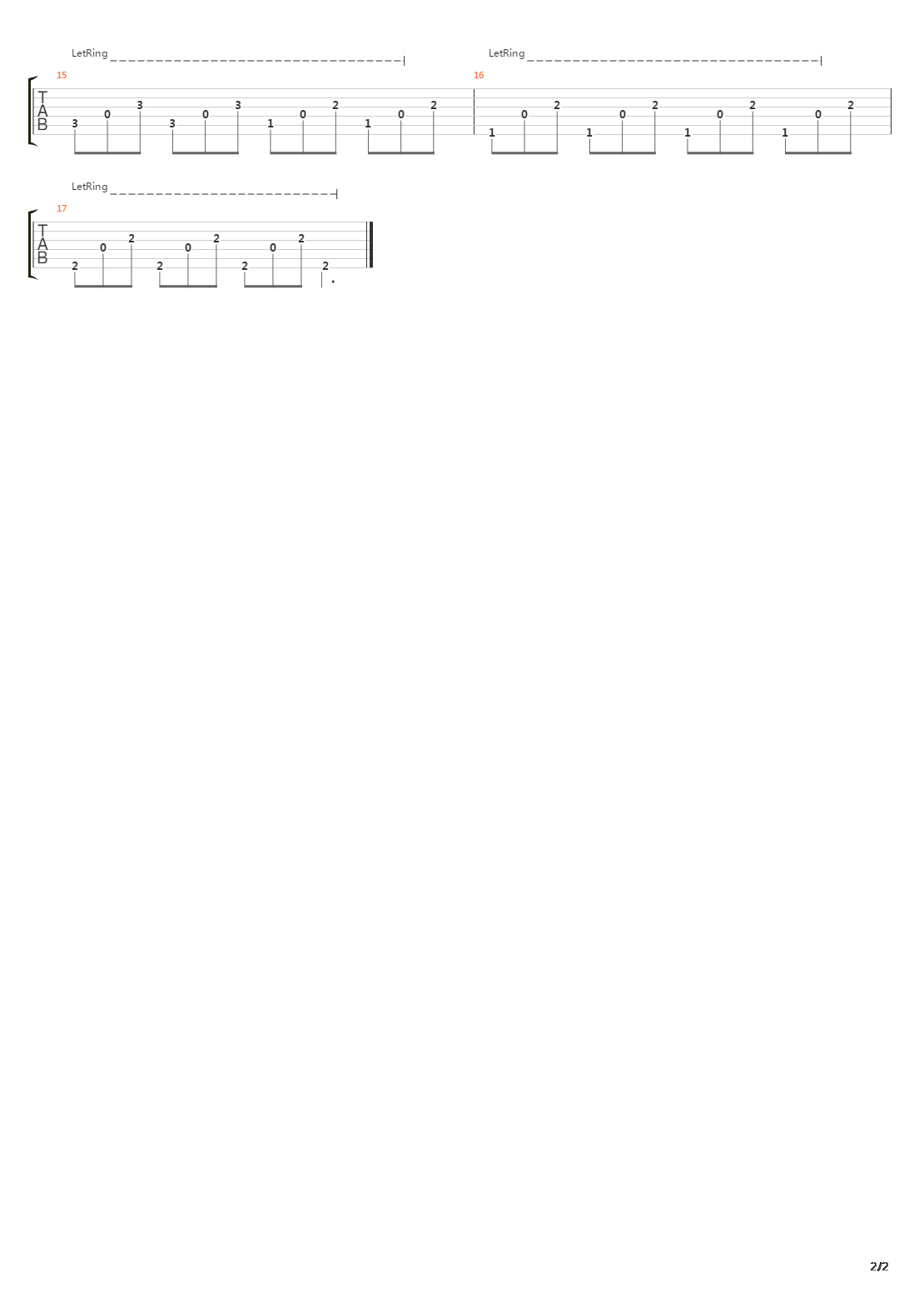 Dot Dot Dot吉他谱