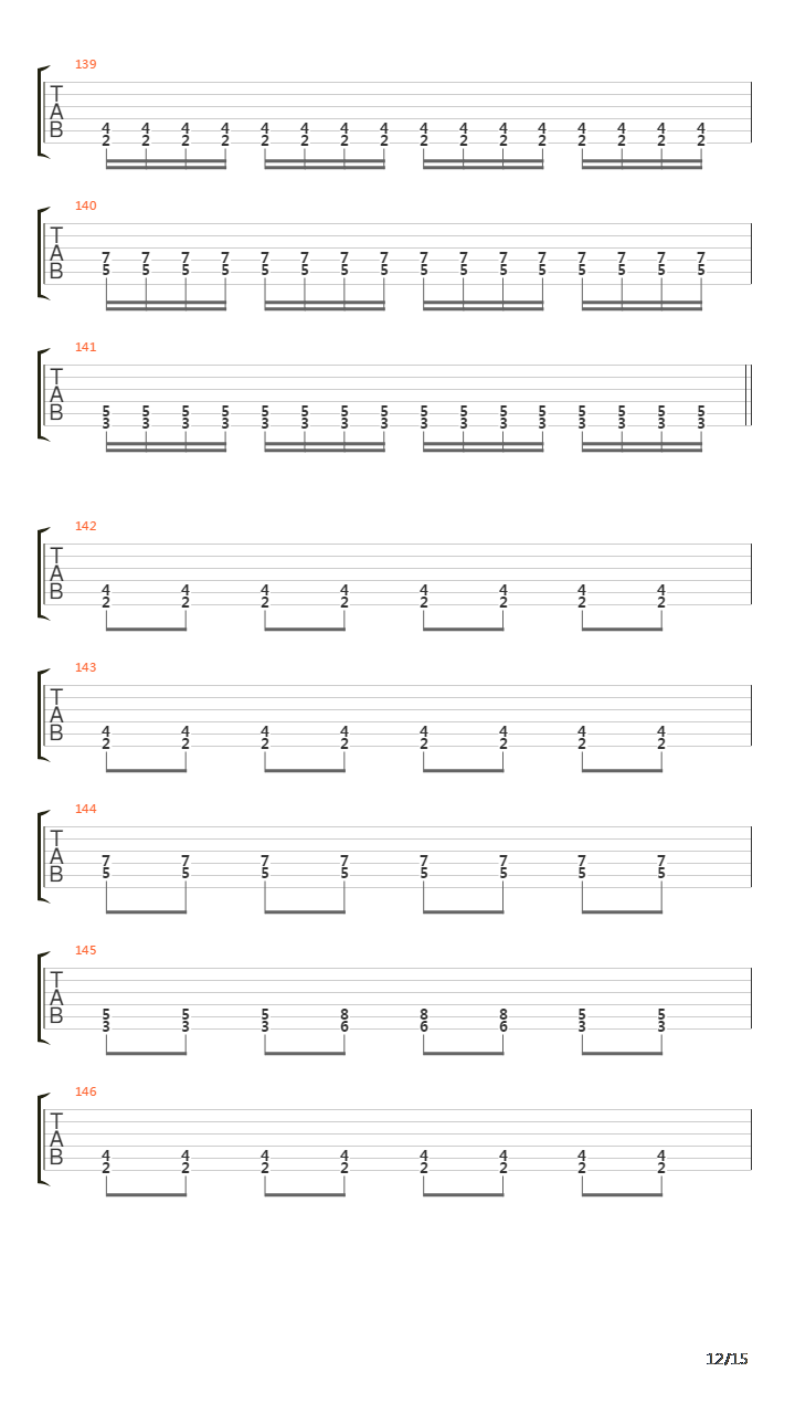 I Shall Lead, You Shall Follow吉他谱