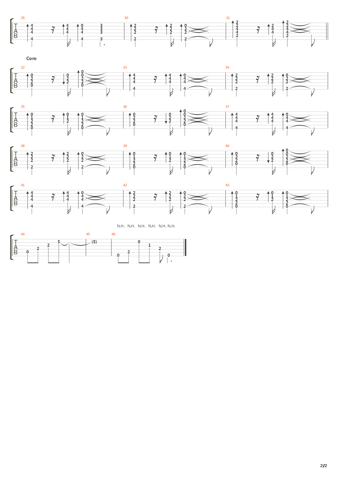 Te Vi Venir吉他谱