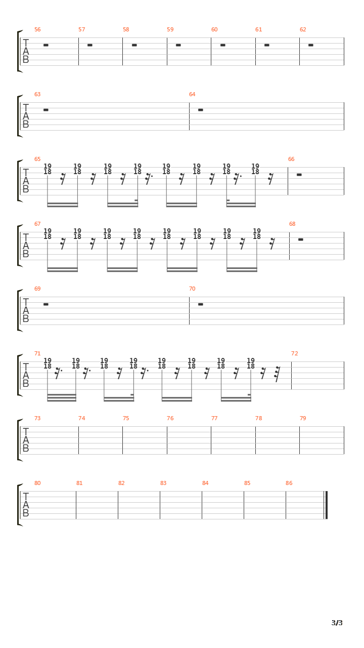e Proibido Fumar吉他谱