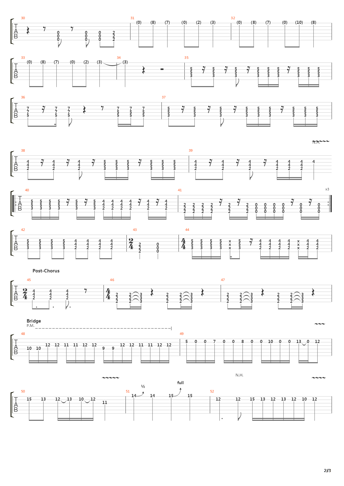 Falling Inside The Black吉他谱