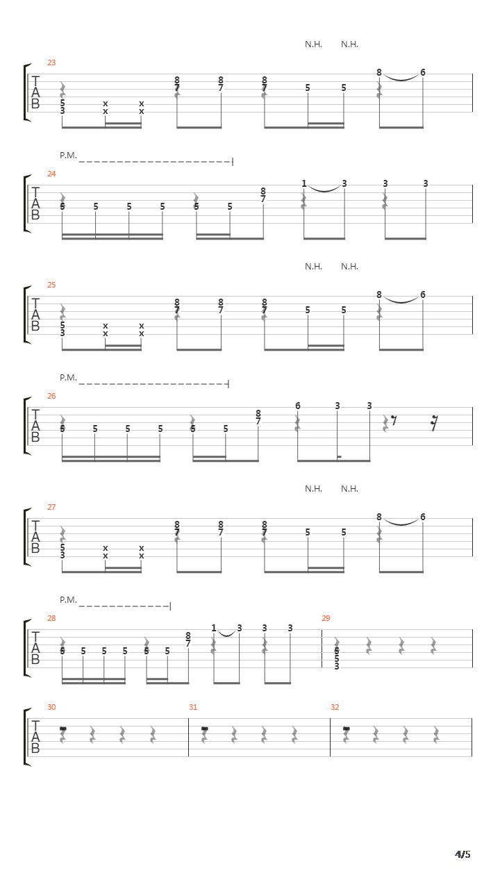 Bangarang吉他谱