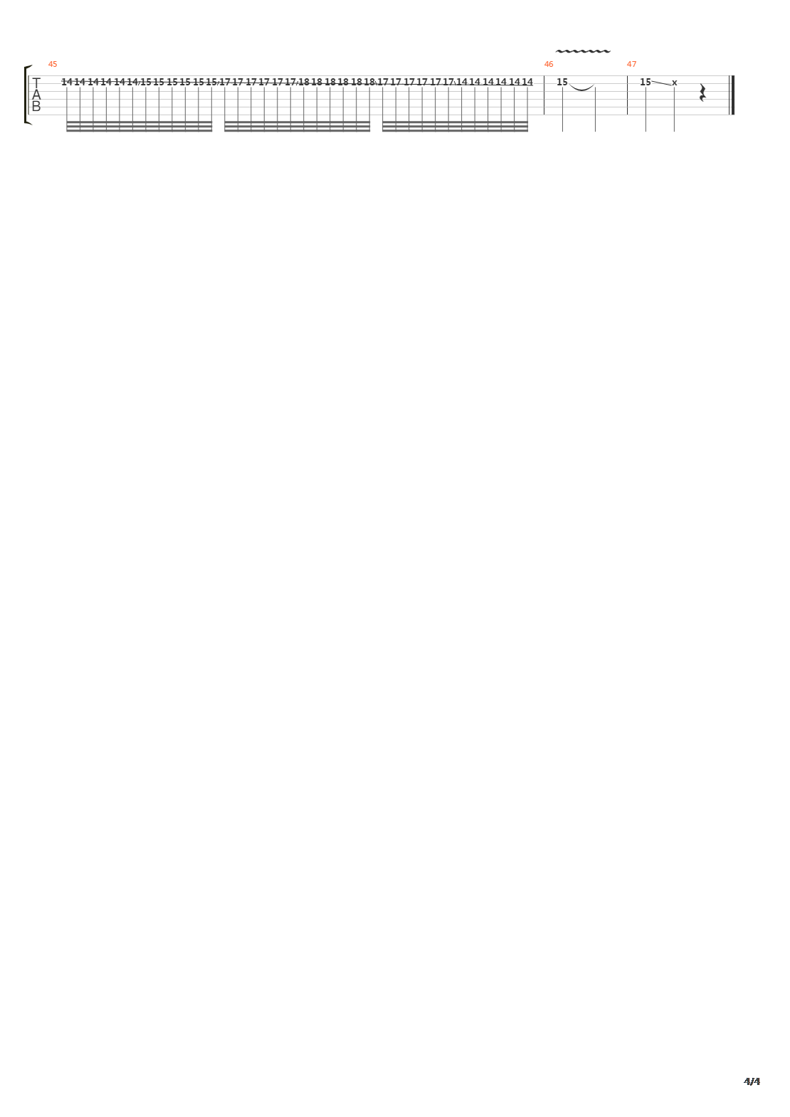 Le Parrain吉他谱