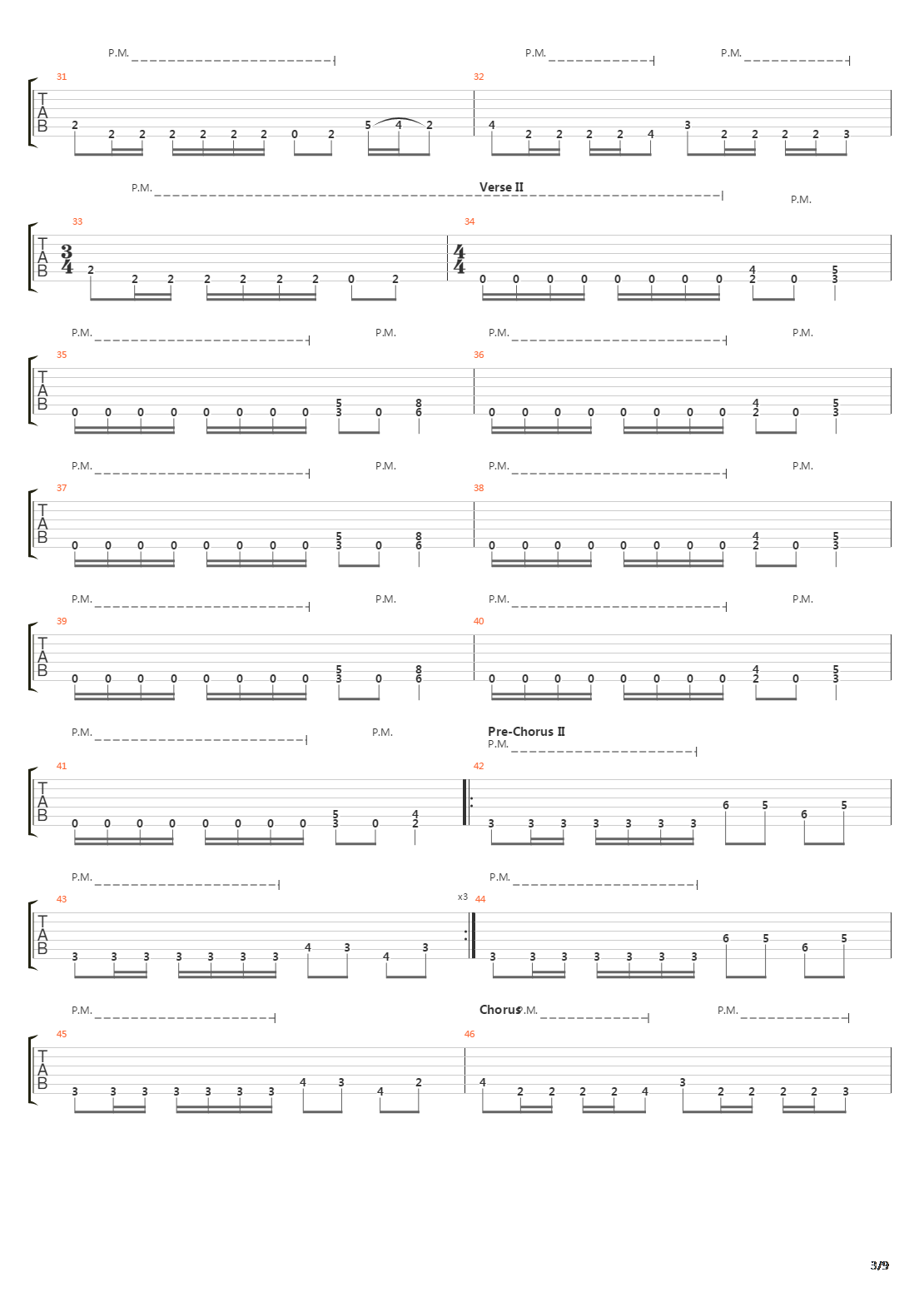 Hardening Of The Arteries吉他谱