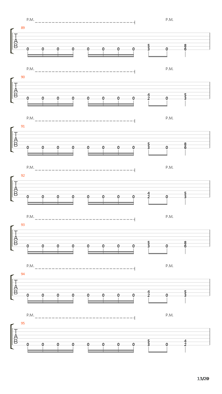 Hardening Of The Arteries吉他谱