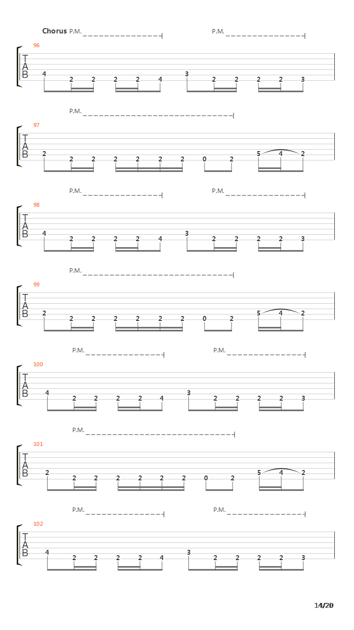 Hardening Of The Arteries吉他谱