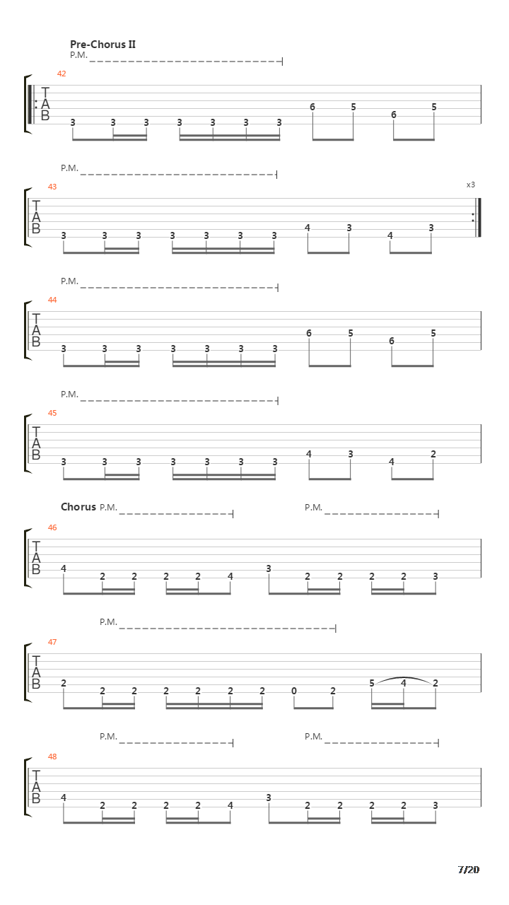 Hardening Of The Arteries吉他谱