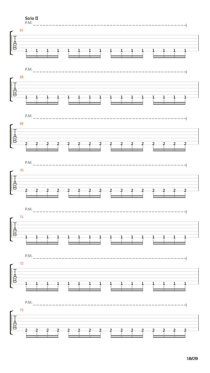 Hardening Of The Arteries吉他谱