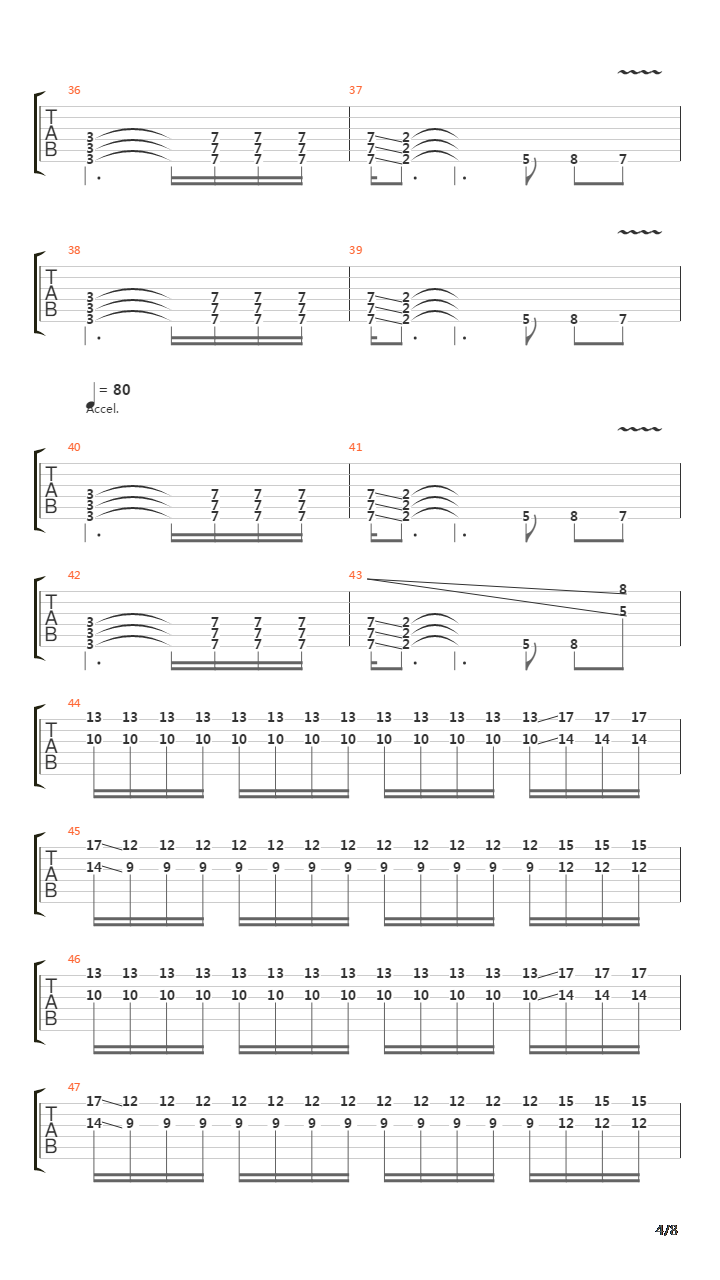 Genlty (Iowa Version)吉他谱