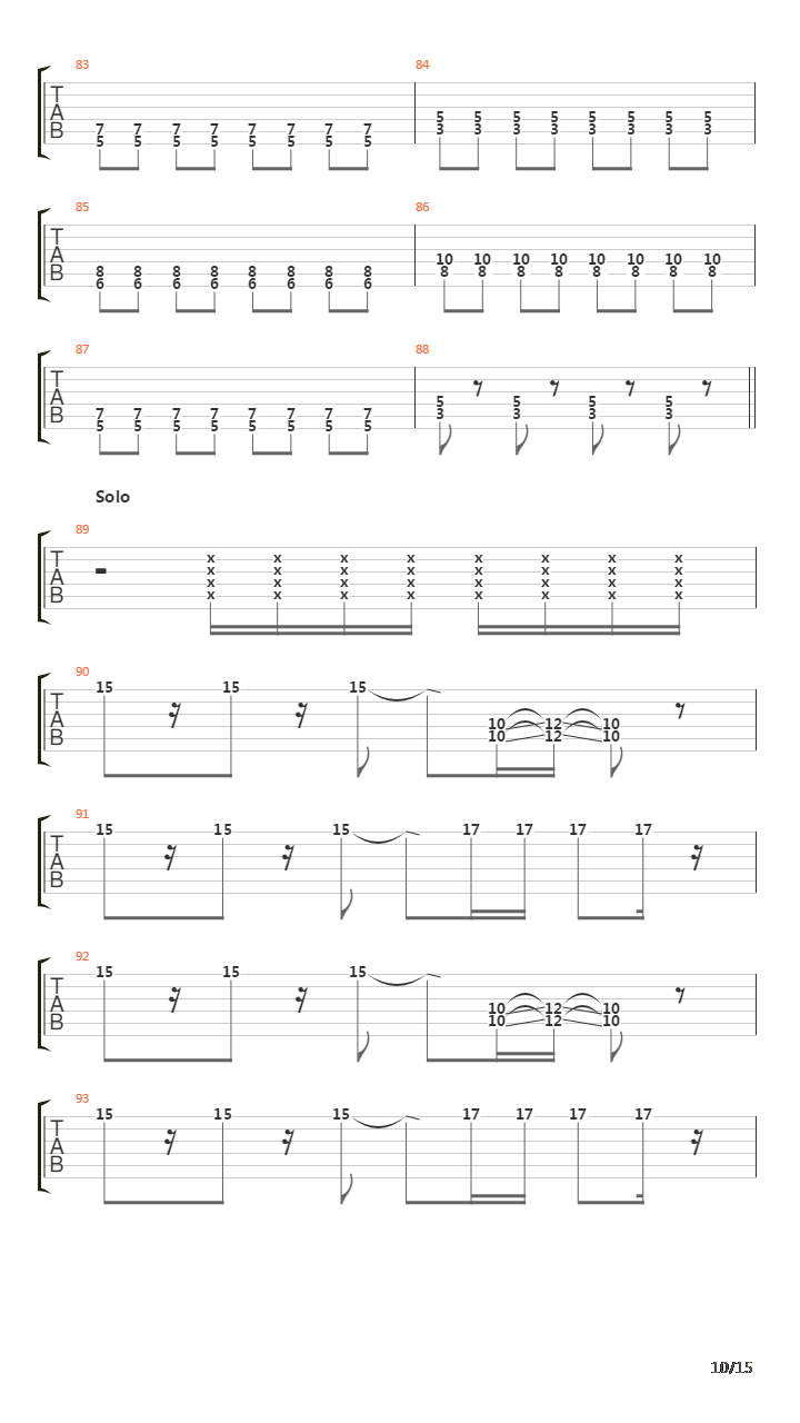 เซโรงัง (Se Ro Ngang)吉他谱