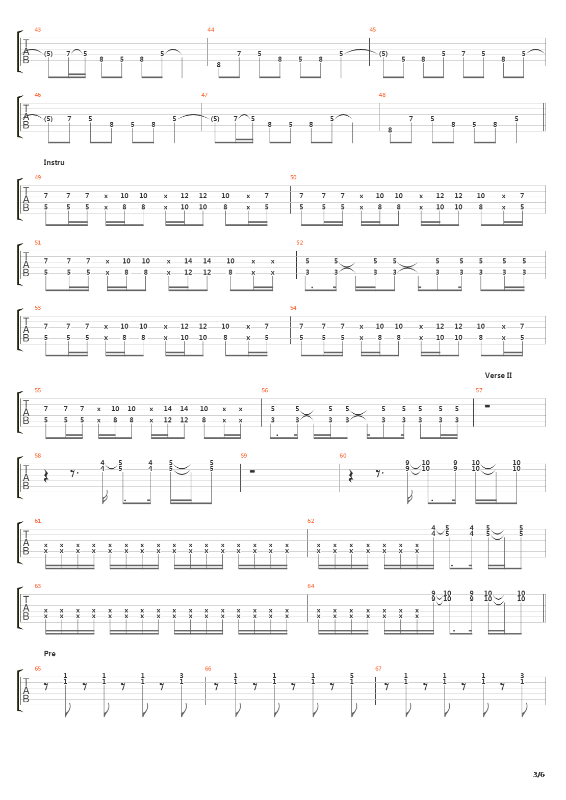 เซโรงัง吉他谱