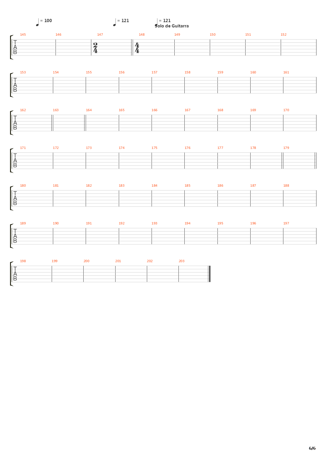 La Ciudad De La Furia吉他谱