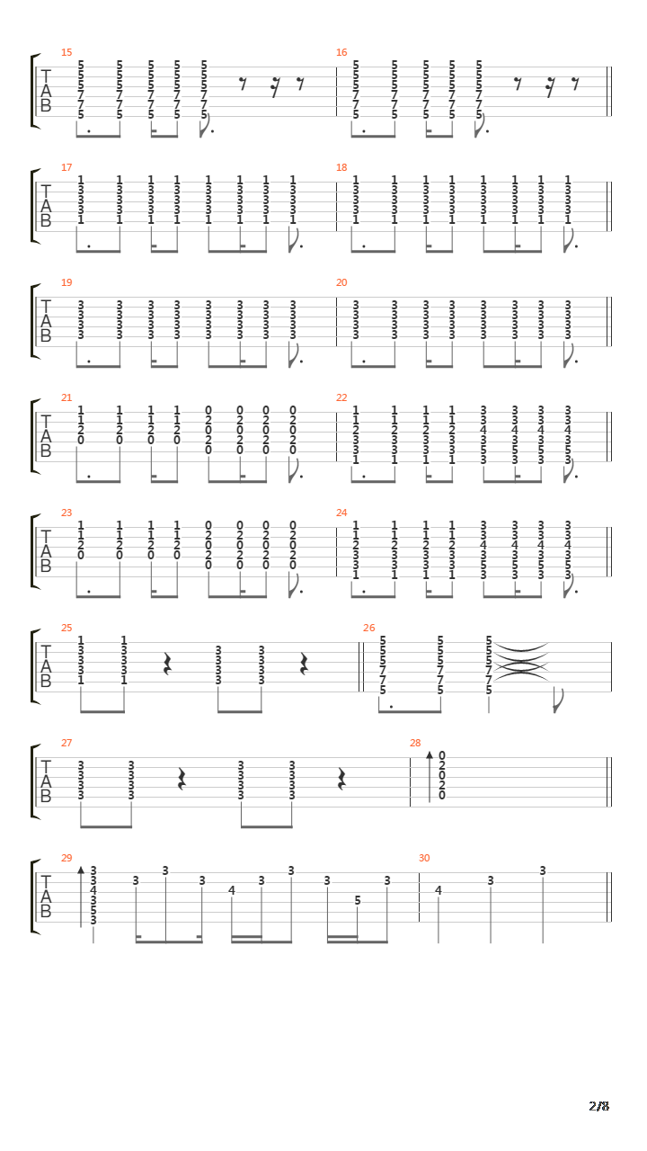 Lo Que Sangra (La Cupula)吉他谱