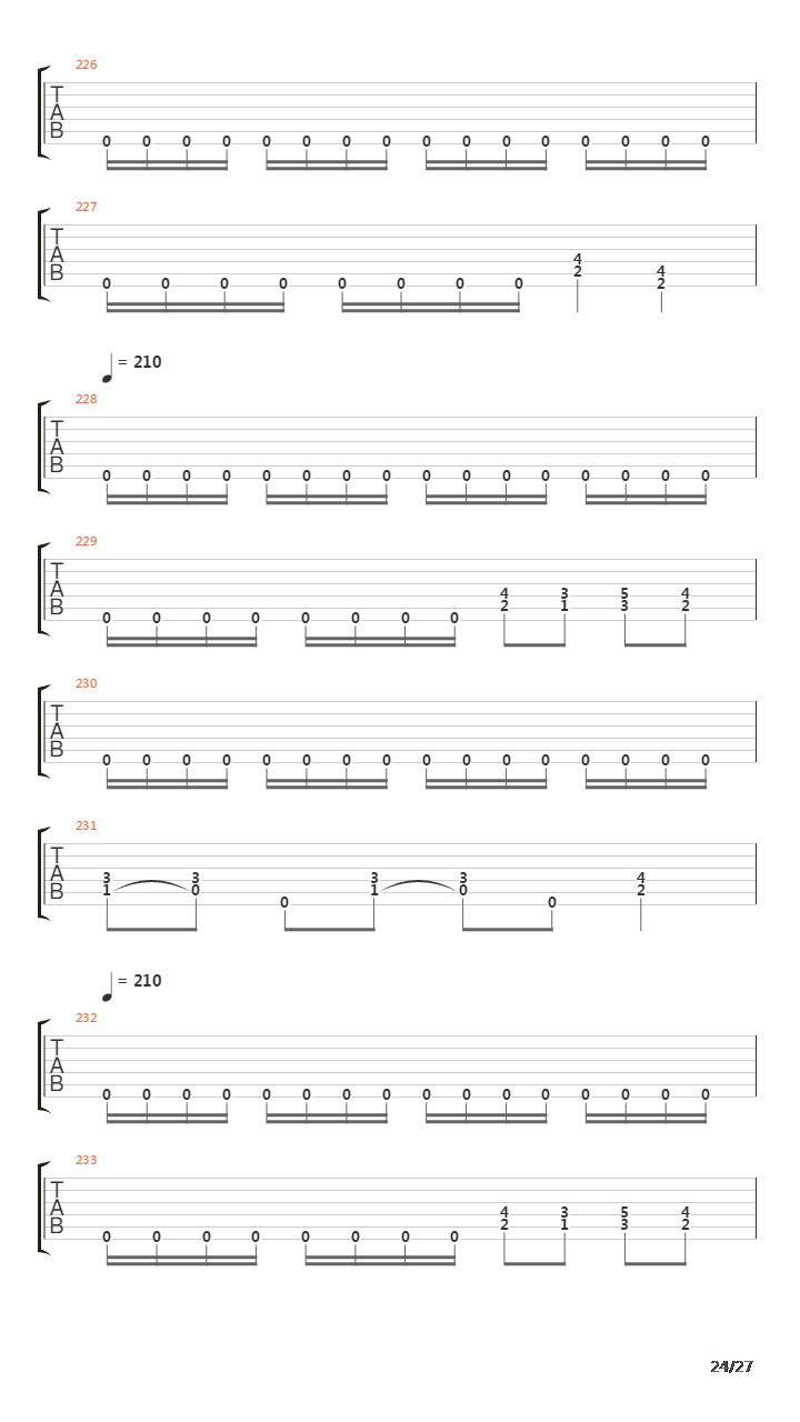 500 anos de que吉他谱