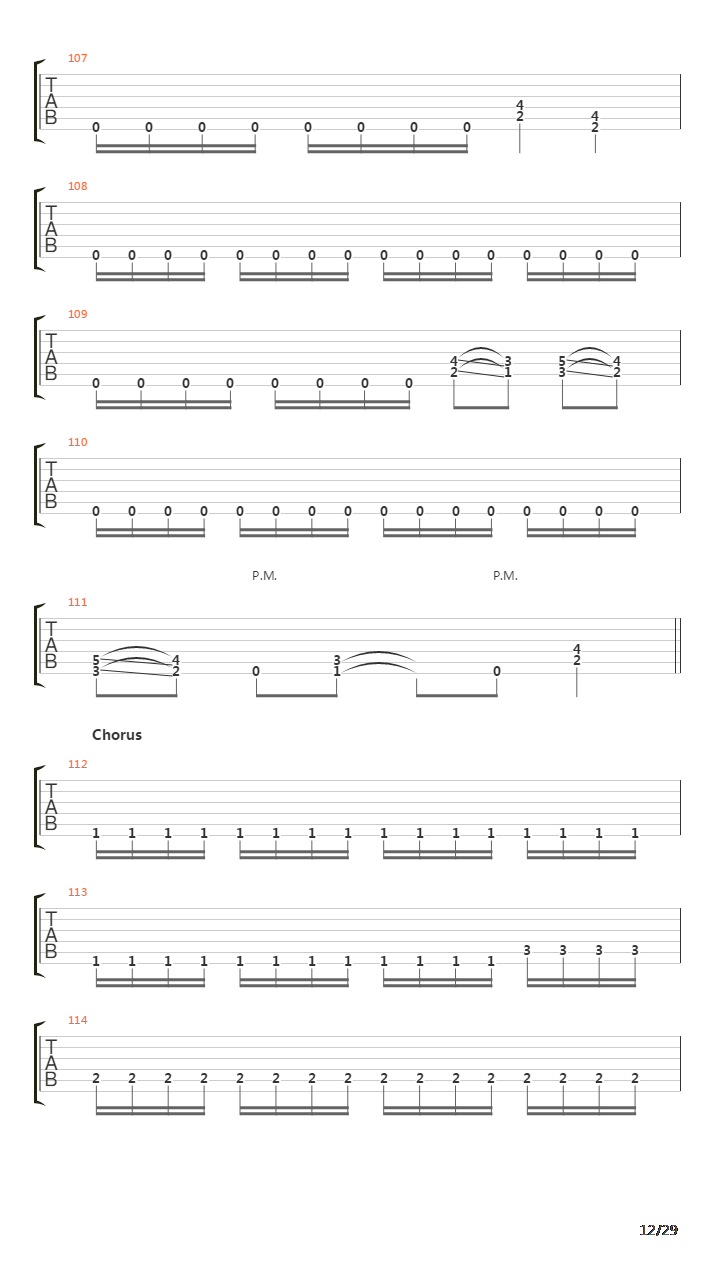 Agent Orange (Solo) By Chure吉他谱