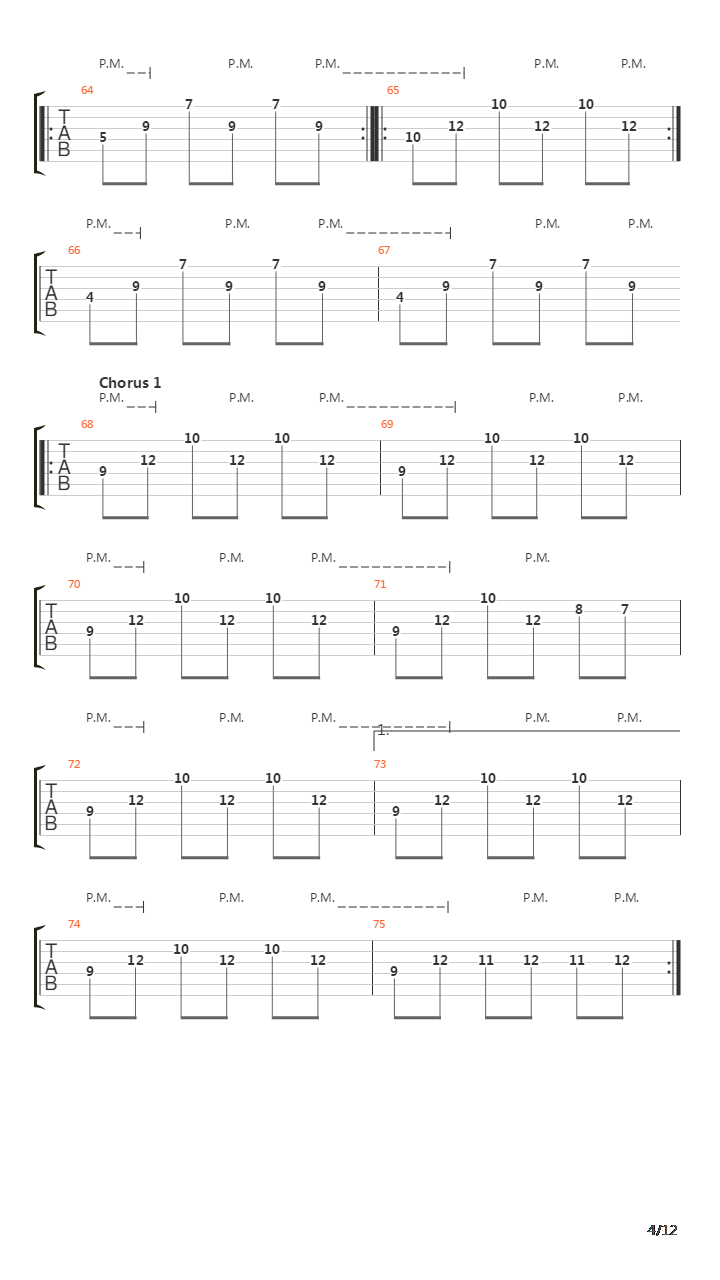 Let This River Flow吉他谱