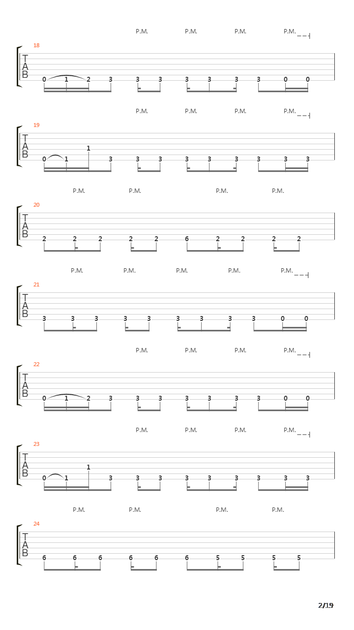 Two Lives Worth Of Reckoning吉他谱