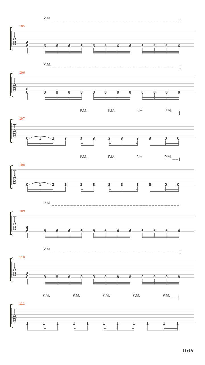 Two Lives Worth Of Reckoning吉他谱