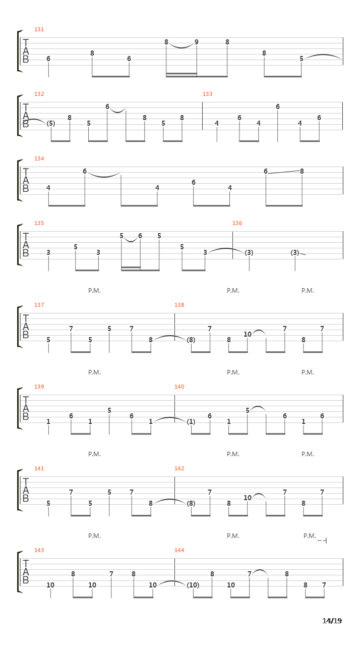 Two Lives Worth Of Reckoning吉他谱