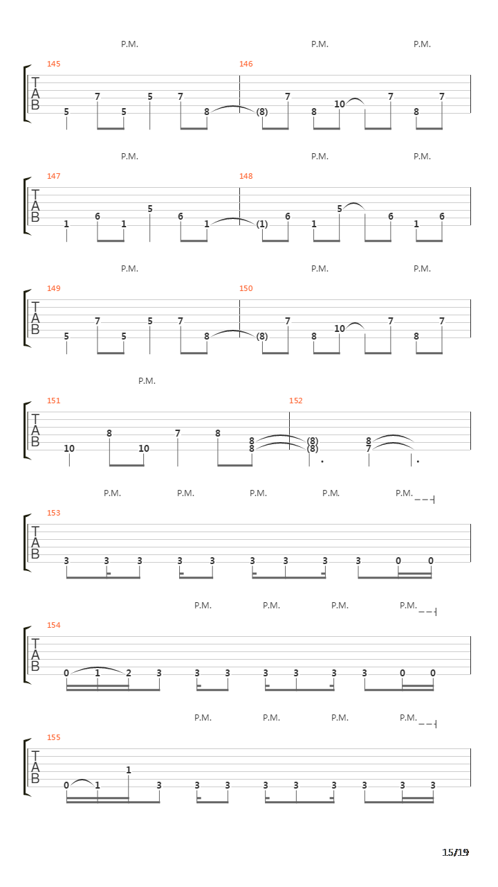 Two Lives Worth Of Reckoning吉他谱