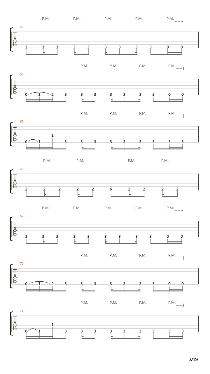 Two Lives Worth Of Reckoning吉他谱