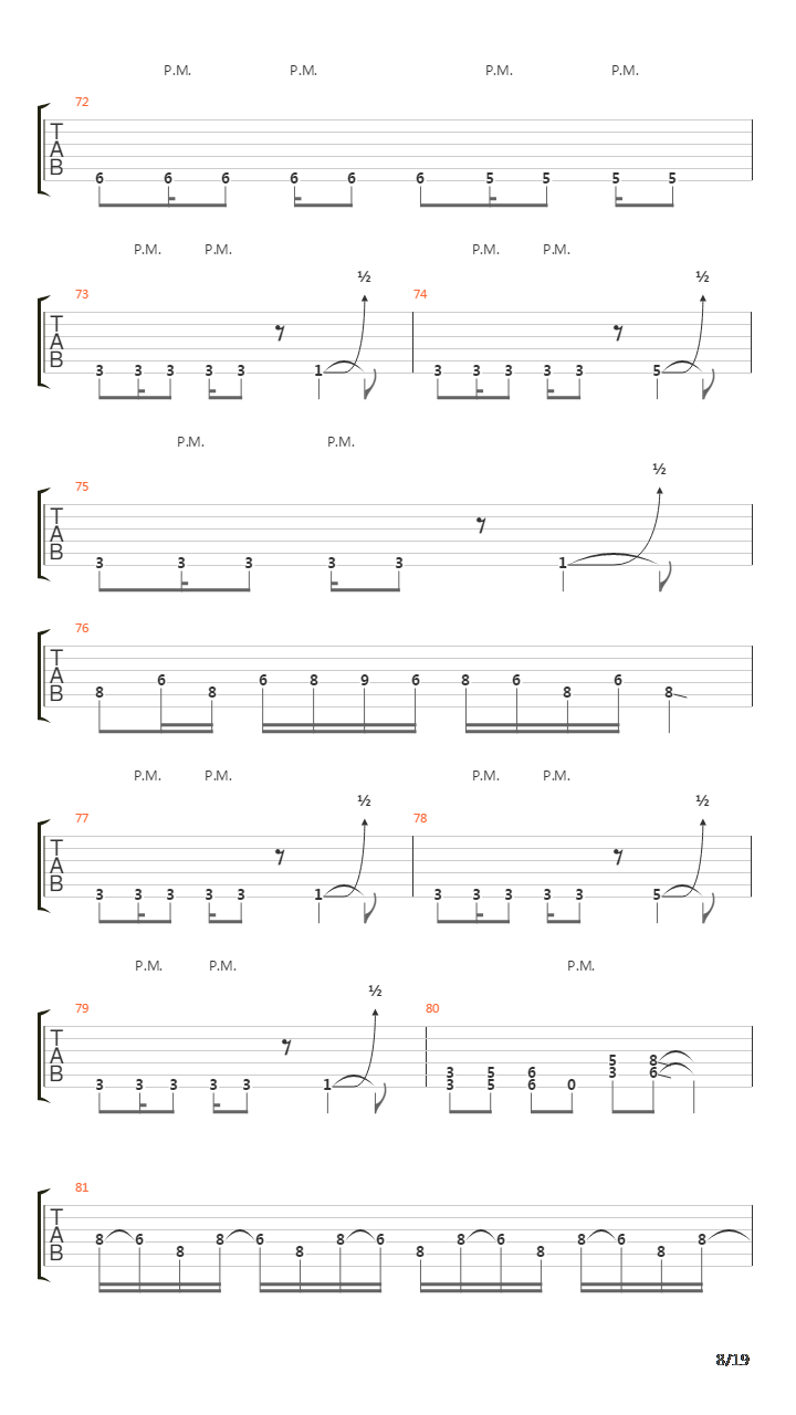 Two Lives Worth Of Reckoning吉他谱