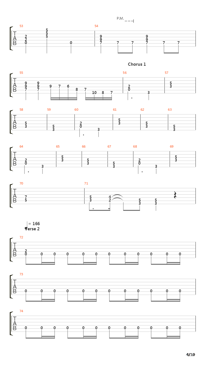 Full Moon吉他谱