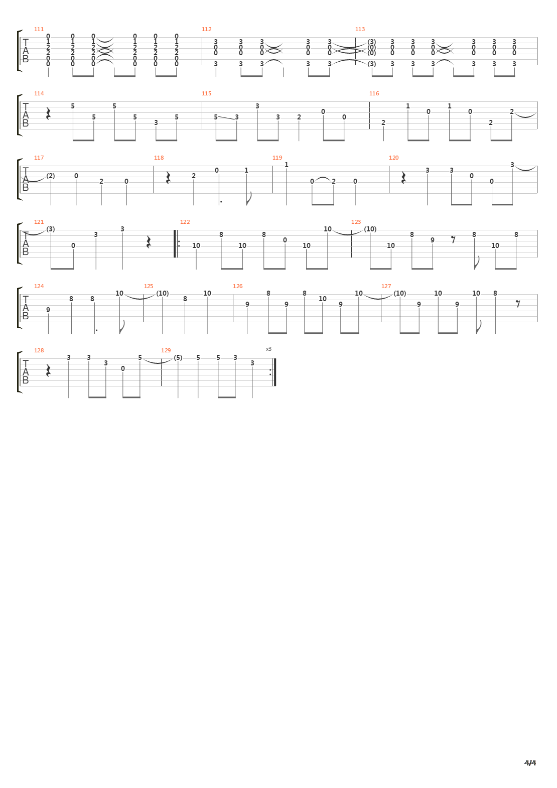 Rnuaway Train吉他谱