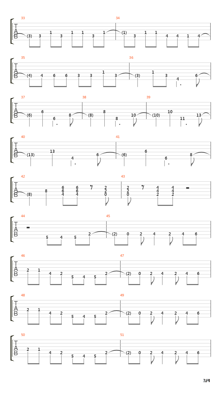 Resonance (Op 1)吉他谱