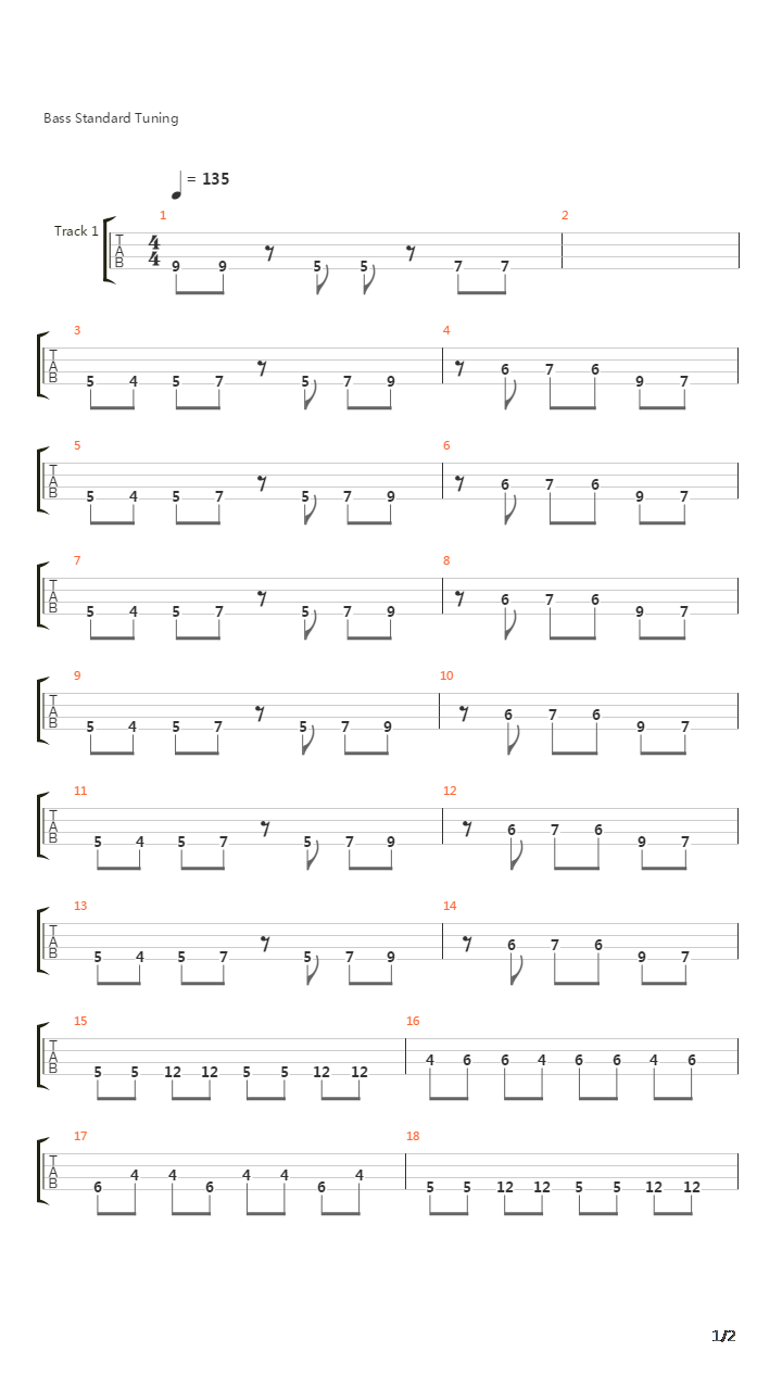 Soul Eater (Intro Bass)吉他谱
