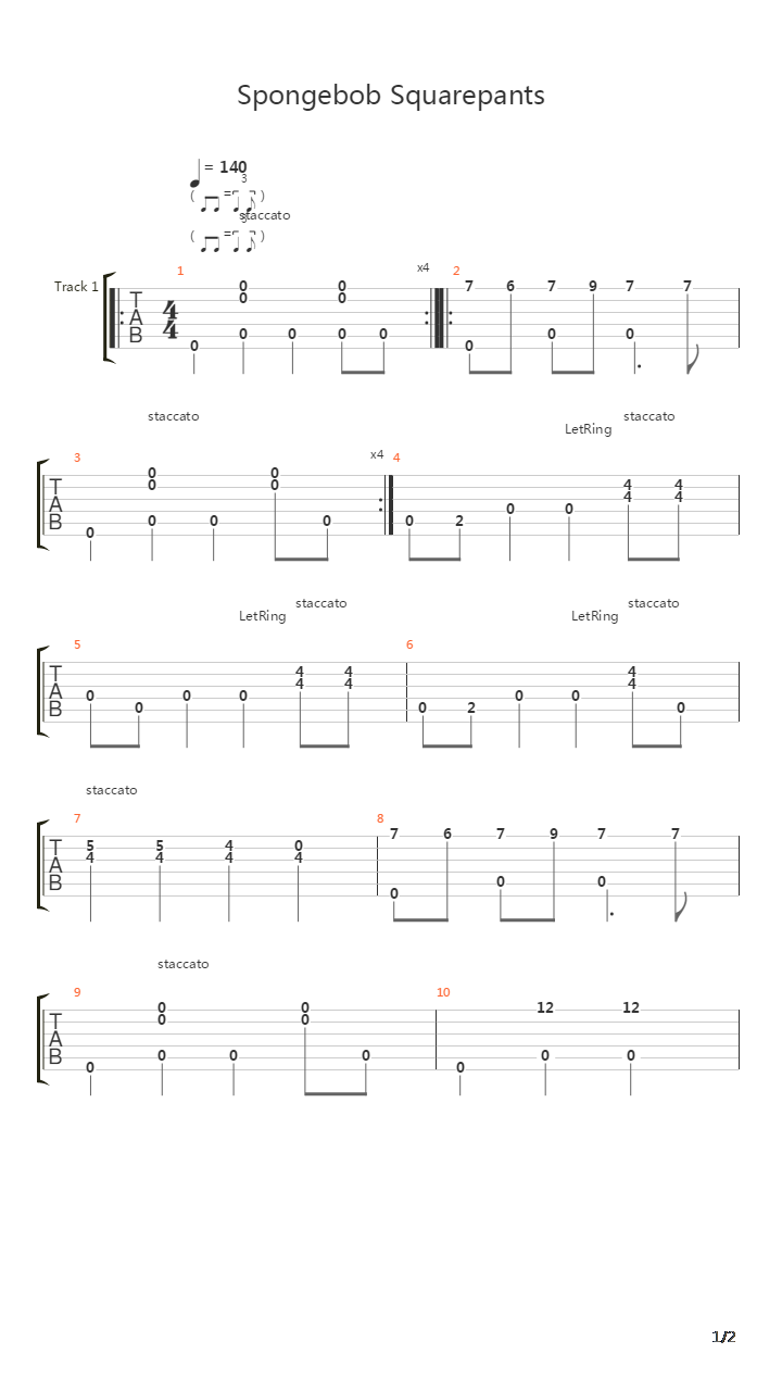 Ending Theme (Acoustic)吉他谱