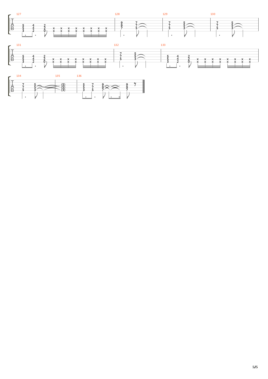 Switchblade Serenade吉他谱