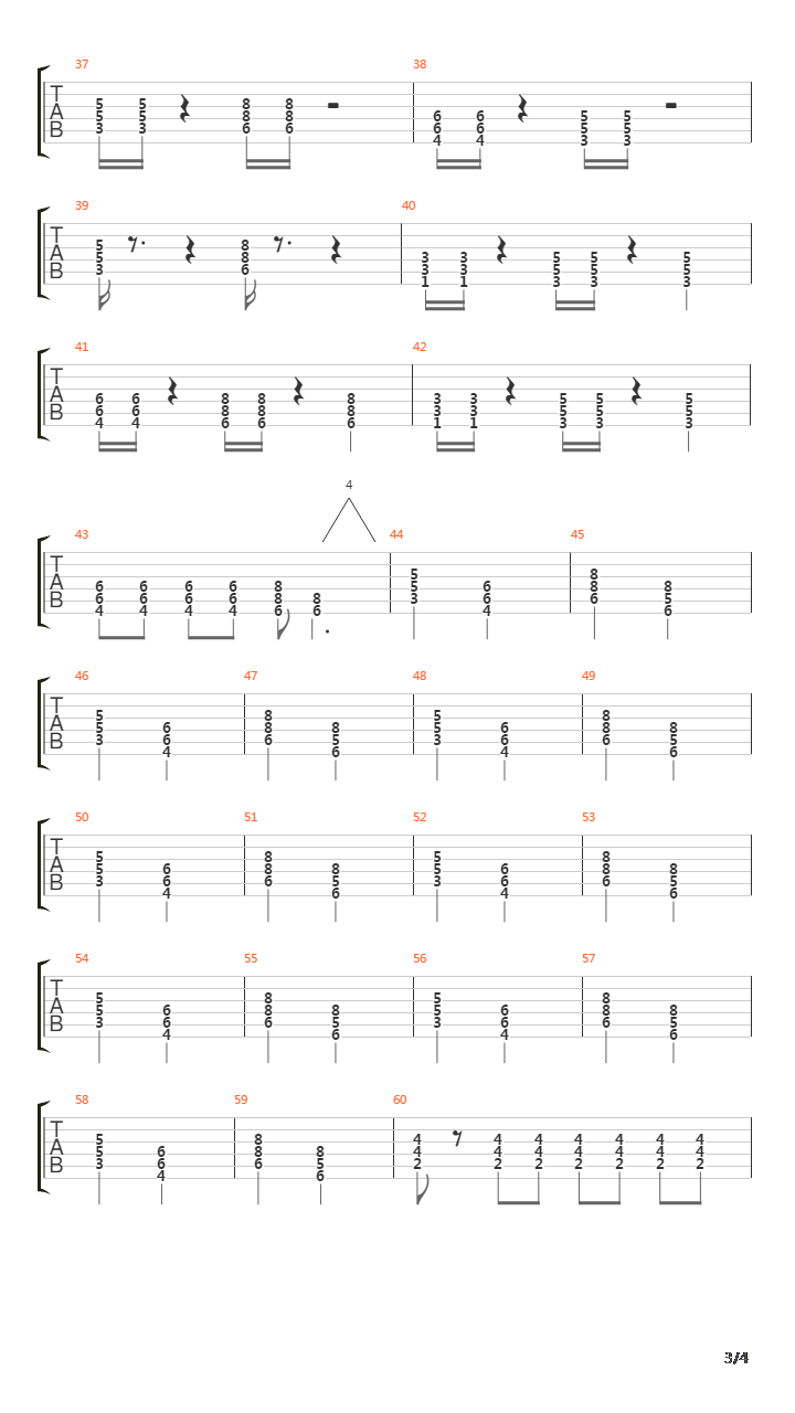 Samurai Heart (Some Like It Hot!!!)吉他谱