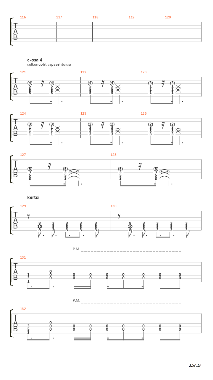 Lepositeet(5031)吉他谱