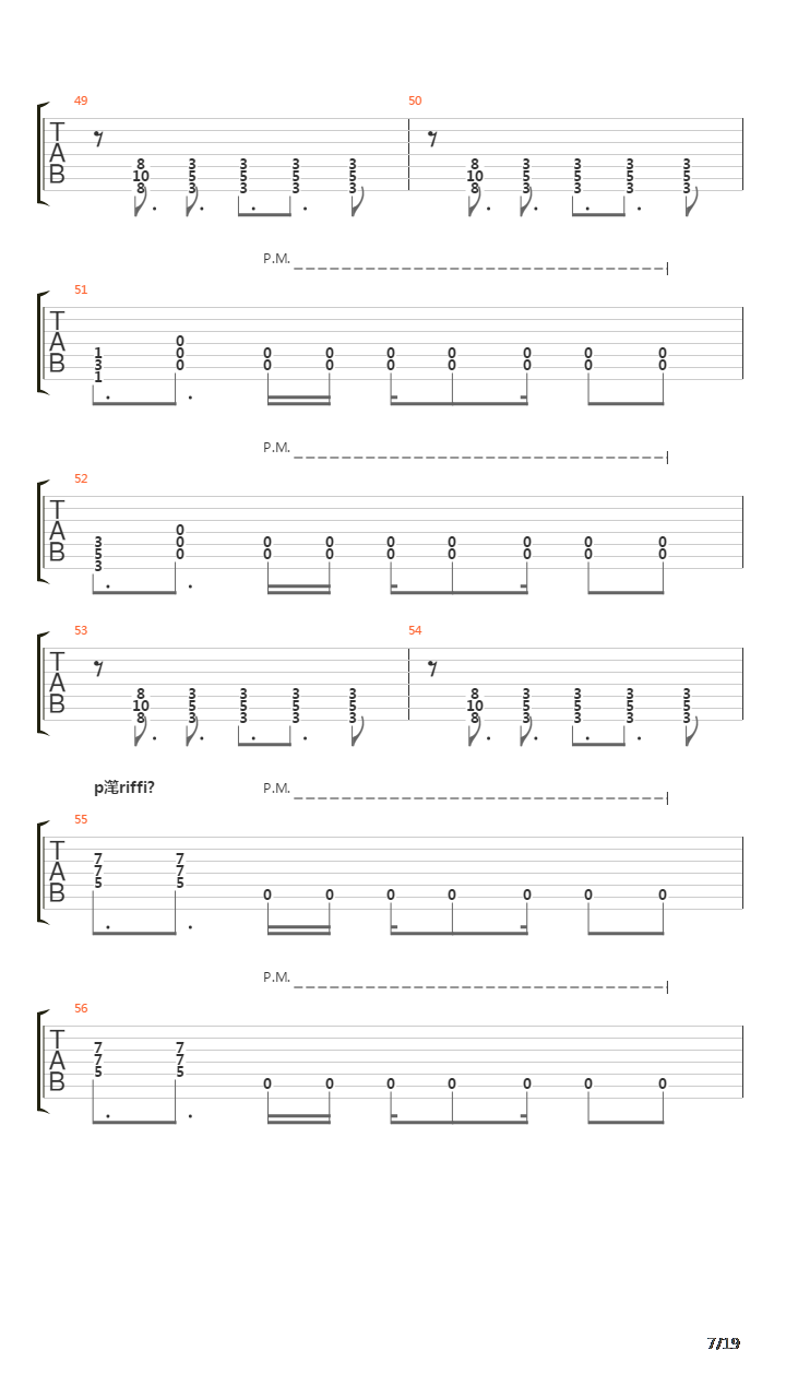 Lepositeet(5031)吉他谱
