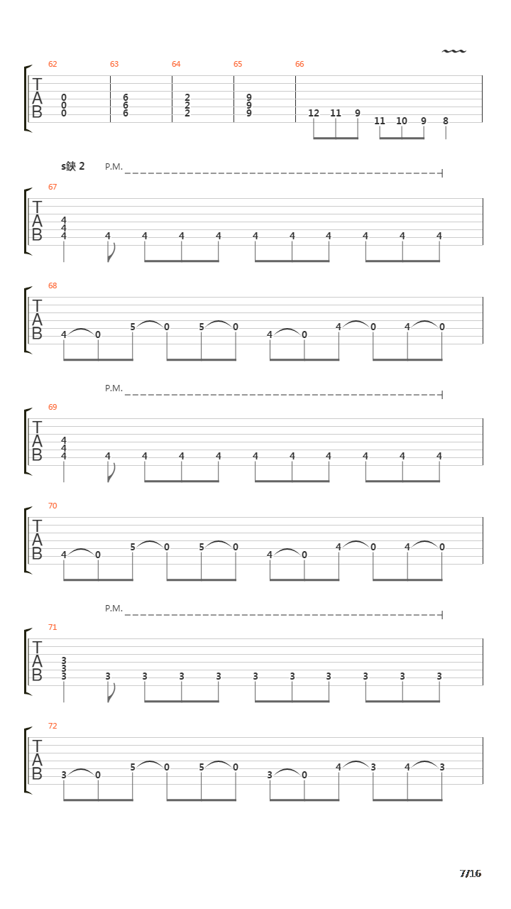 Panzerfaust吉他谱