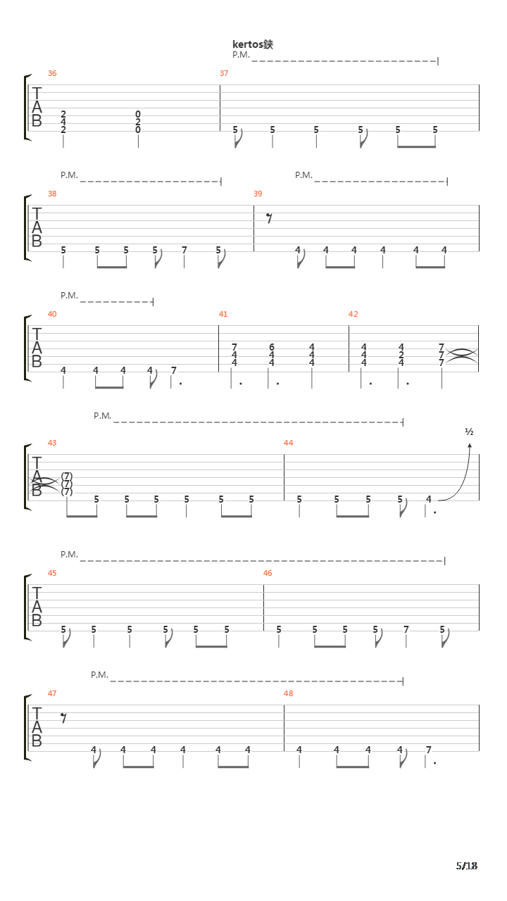 Puolikas Ihminen吉他谱