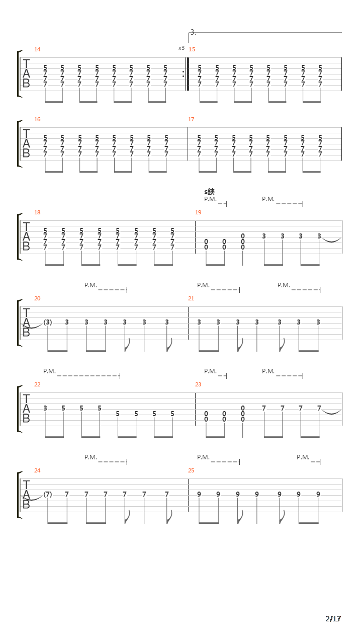 Rautasorkka吉他谱