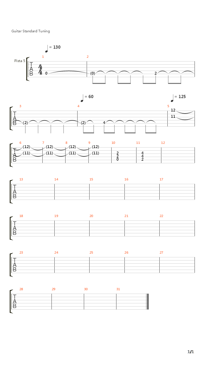 Lotus Feet吉他谱