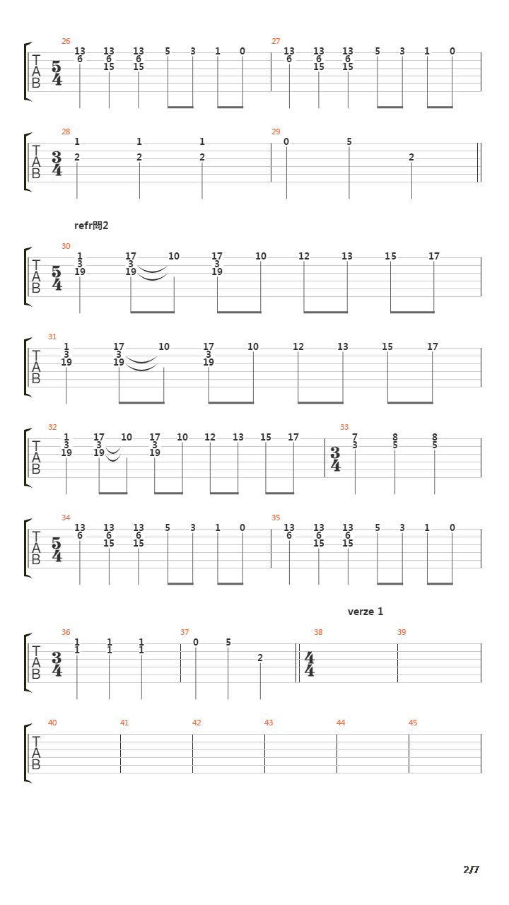 Anxiety Found Shape In Contradictions Act Iii - The Final Relief吉他谱